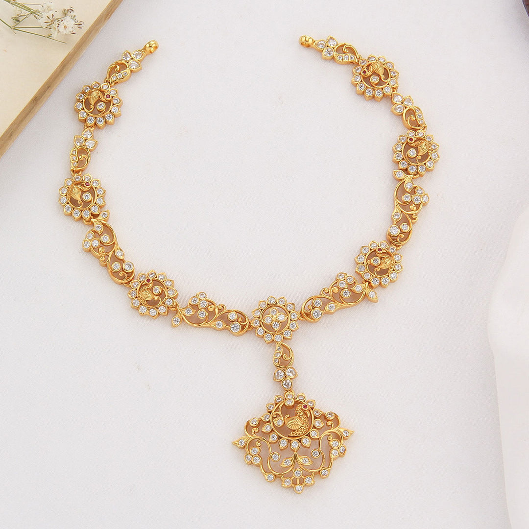 Brindha Stone Short Necklace