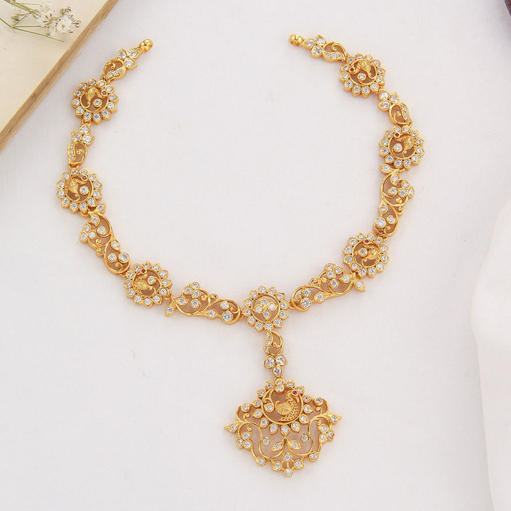 Brindha Stone Short Necklace