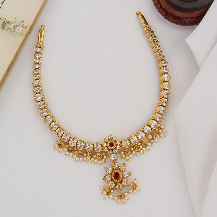 Elegance Attigai Reversible Short Necklace