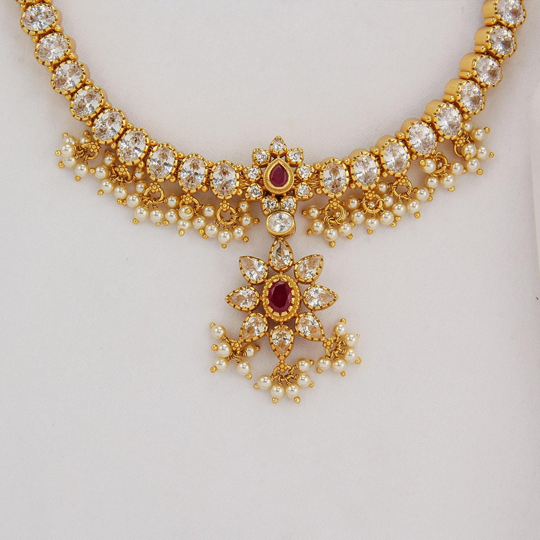 Elegance Attigai Reversible Short Necklace