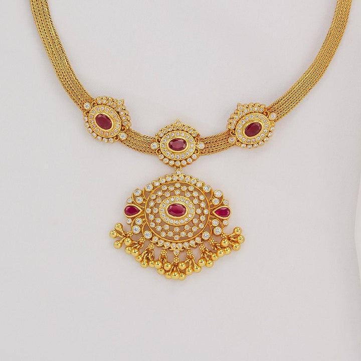 Nithara Stone Short Necklace