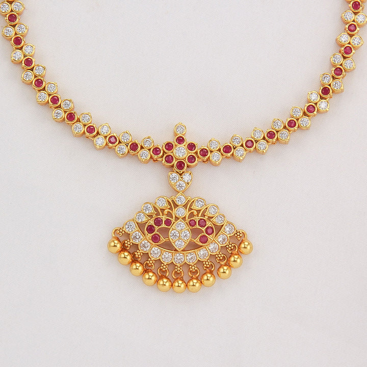 Dharthika Stone Short Necklace