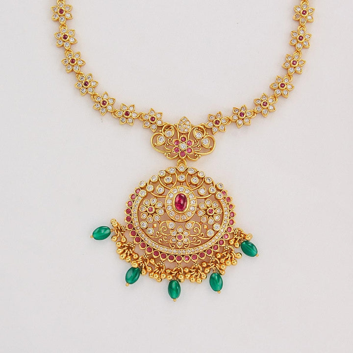 Ahrika Stone Long Necklace