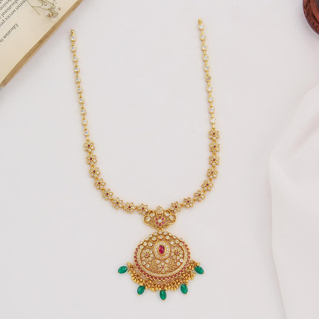 Ahrika Stone Long Necklace