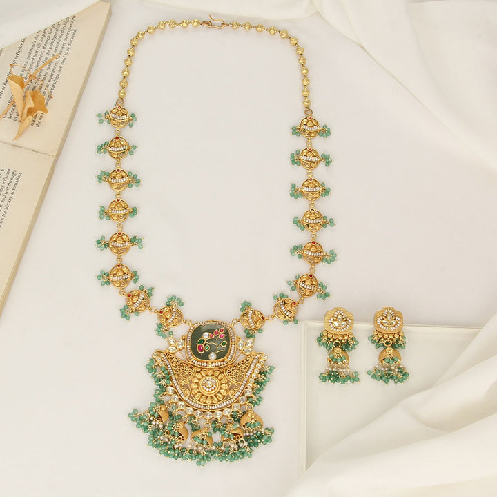 Luxurious Boho Long Necklace Set