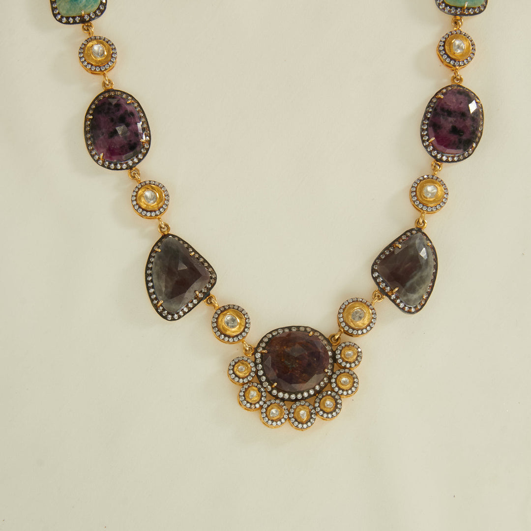 Verdhika Boho Long Necklace Set