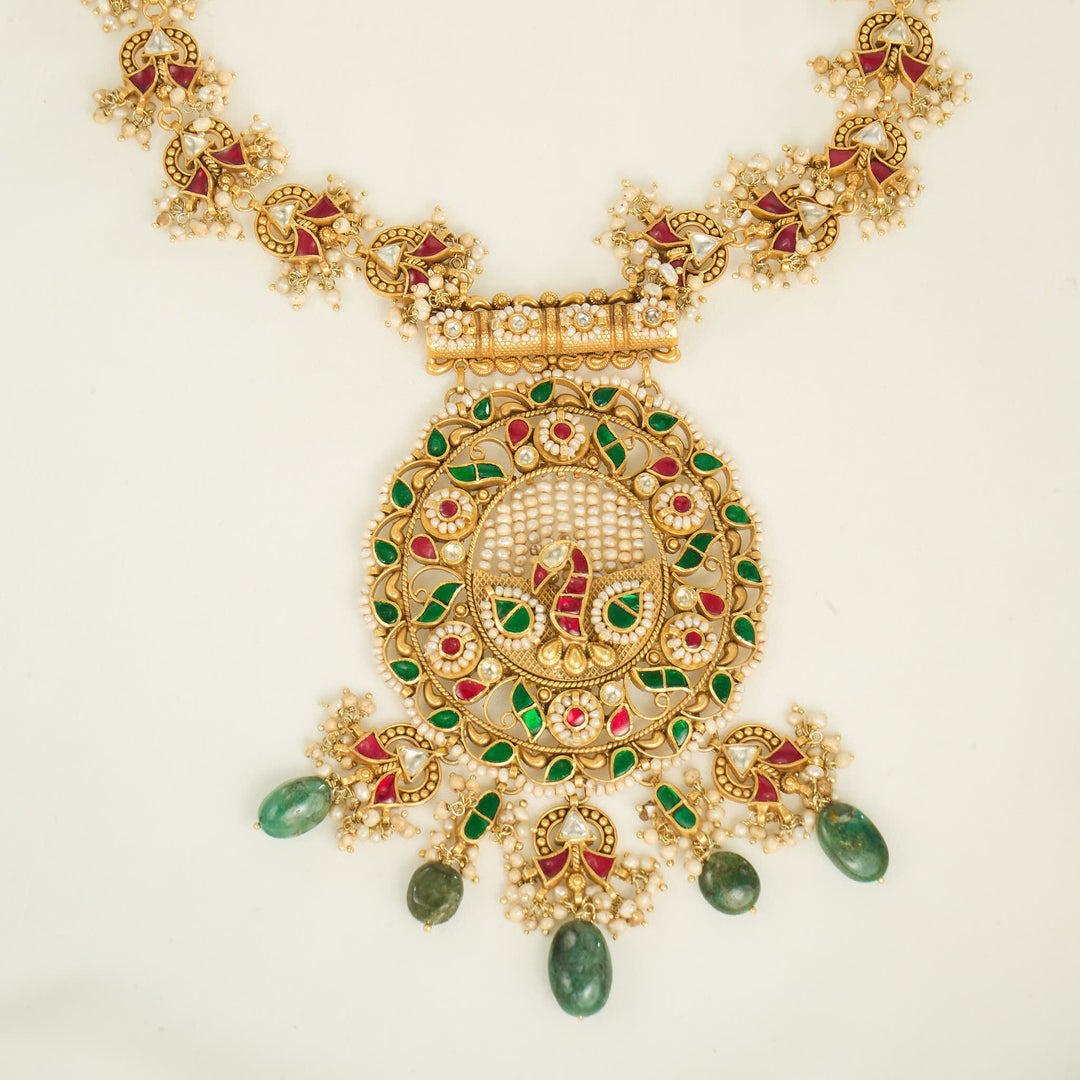 Elivisha Boho Long Necklace Set