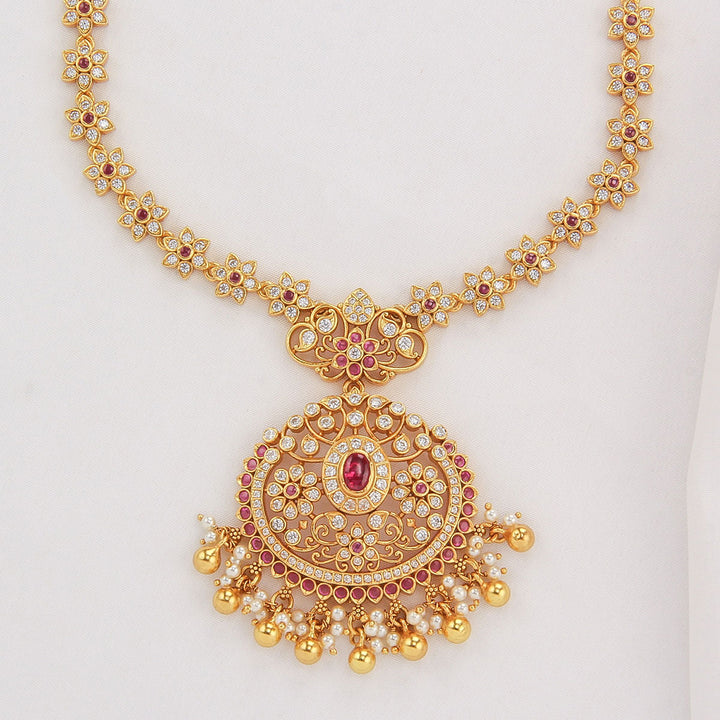 Renitha Stone Long Necklace