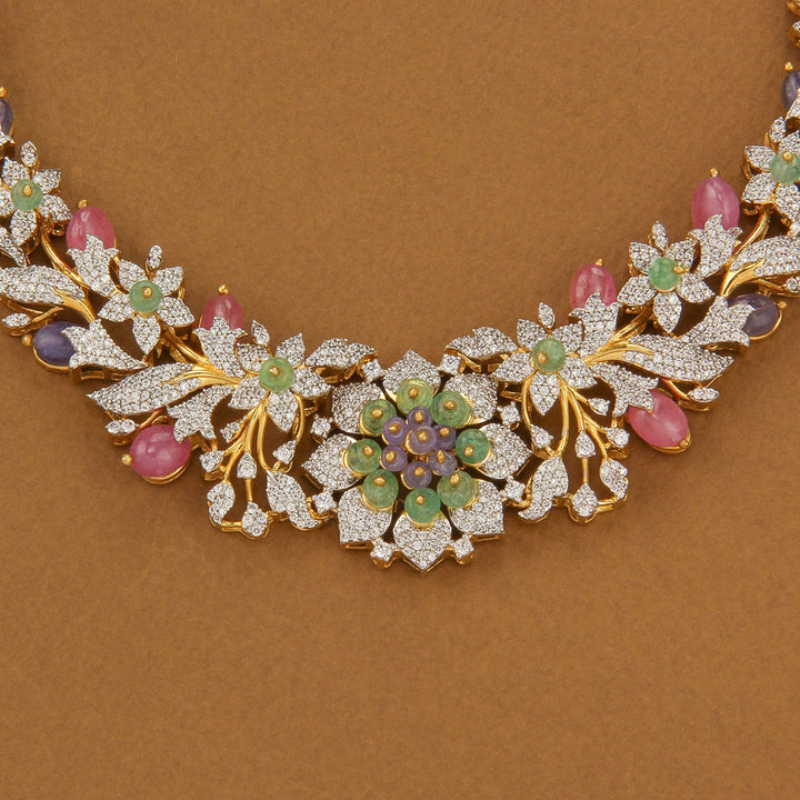 Mesmerizing Avikam Short Necklace Set