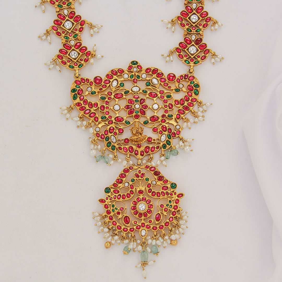 Grandeur Kundan Long Necklace