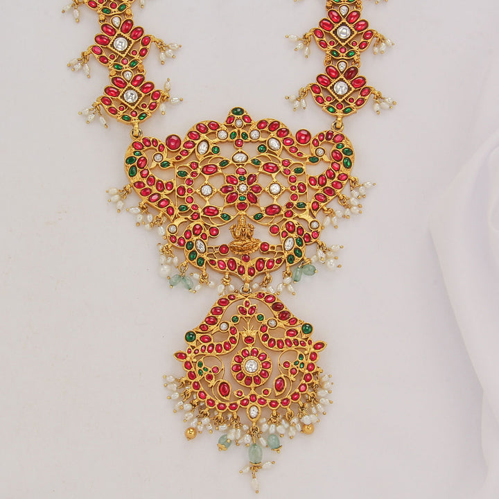 Grandeur Kundan Long Necklace