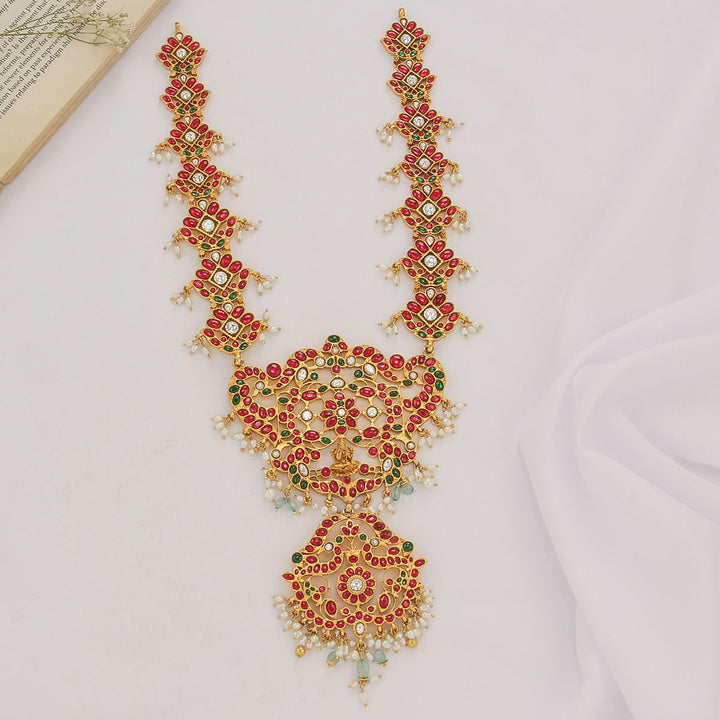 Grandeur Kundan Long Necklace