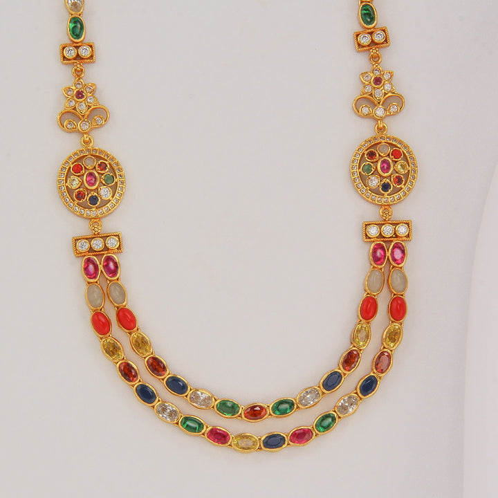 Kanvika Stone Short Necklace