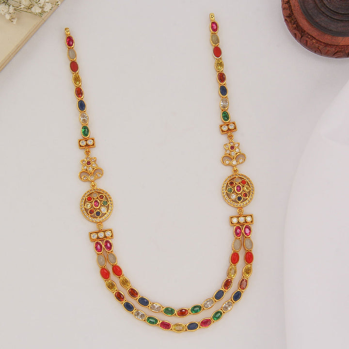 Kanvika Stone Short Necklace