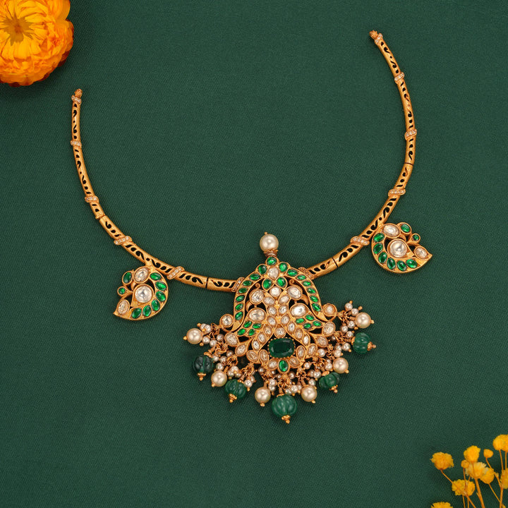 Shinning Hasli Short Necklace