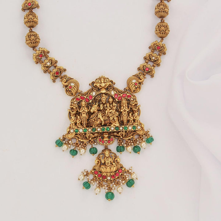 God Shivan Parvathi Nagas Long Necklace