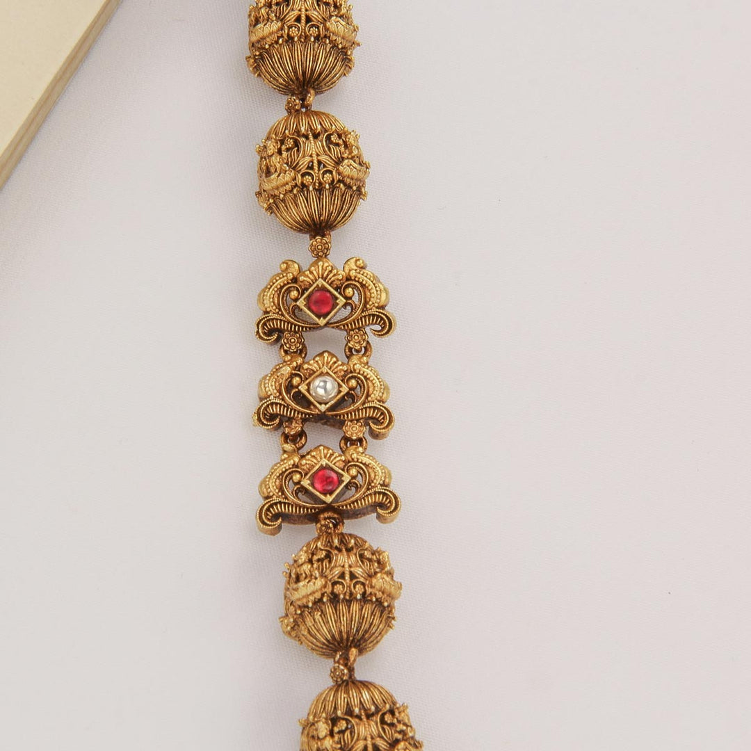 God Shivan Parvathi Nagas Long Necklace