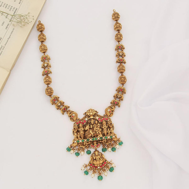 God Shivan Parvathi Nagas Long Necklace