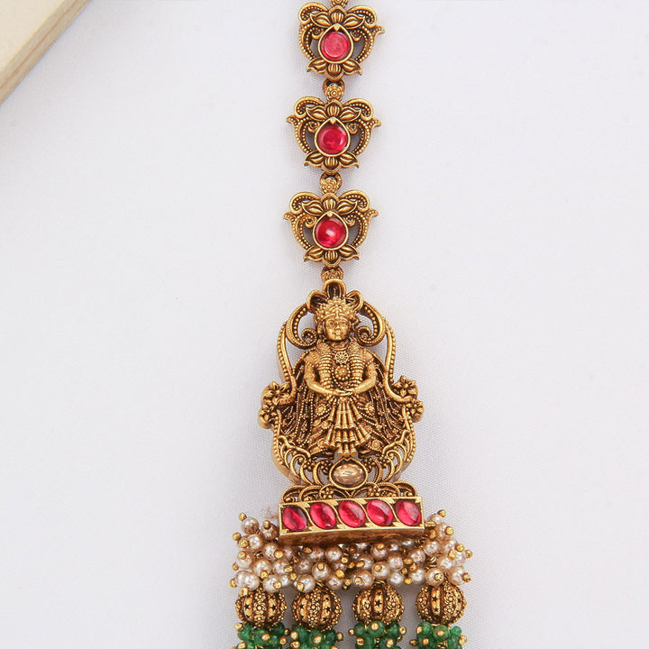 Perumal Nagas Long Necklace