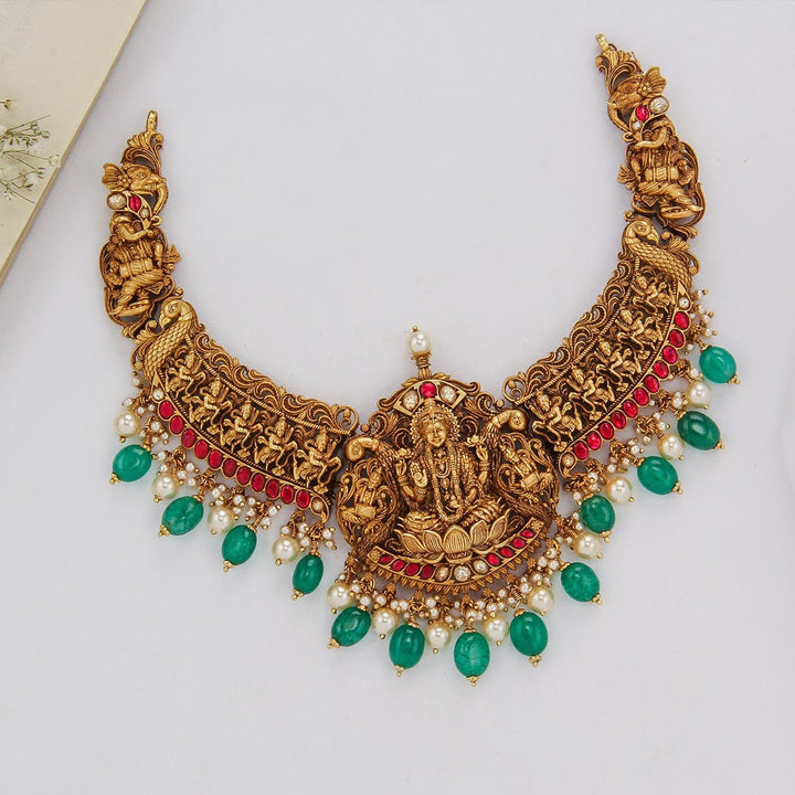 Abhira Nagas Short Necklace