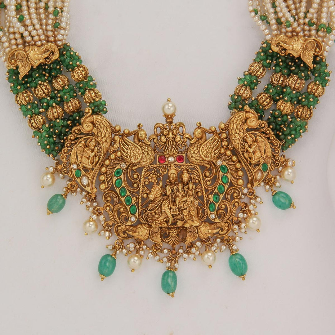 Shivan Parvathi Nagas Short Necklace
