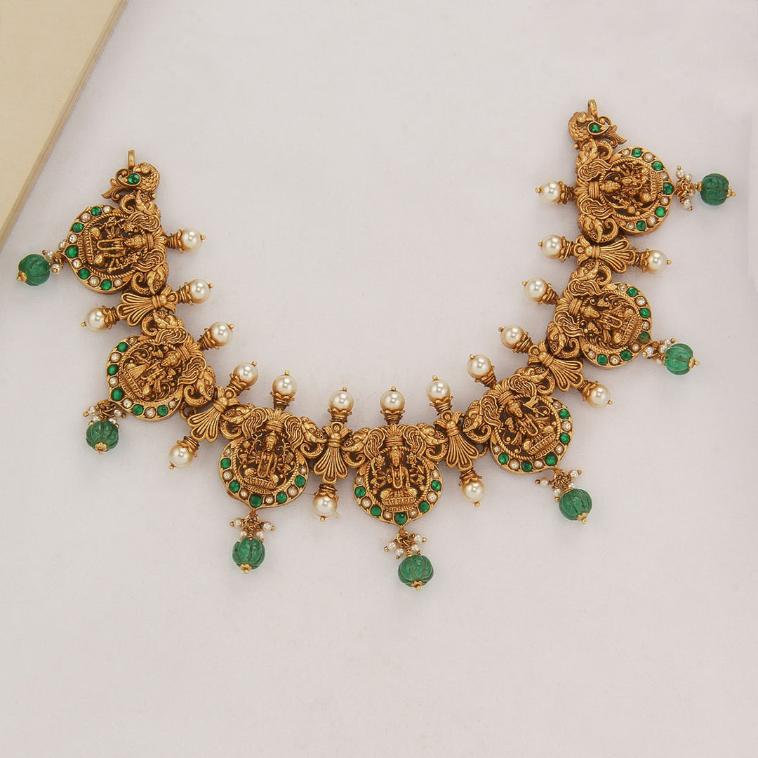 Dhanya Nagas Short Necklace
