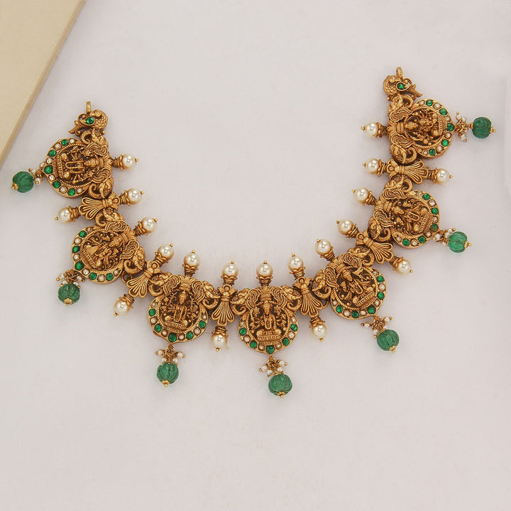 Dhanya Nagas Short Necklace