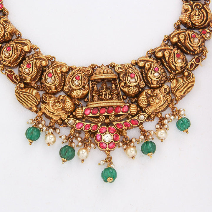 Dhanya Nagas Short Necklace