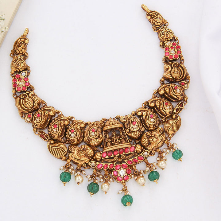 Dhanya Nagas Short Necklace