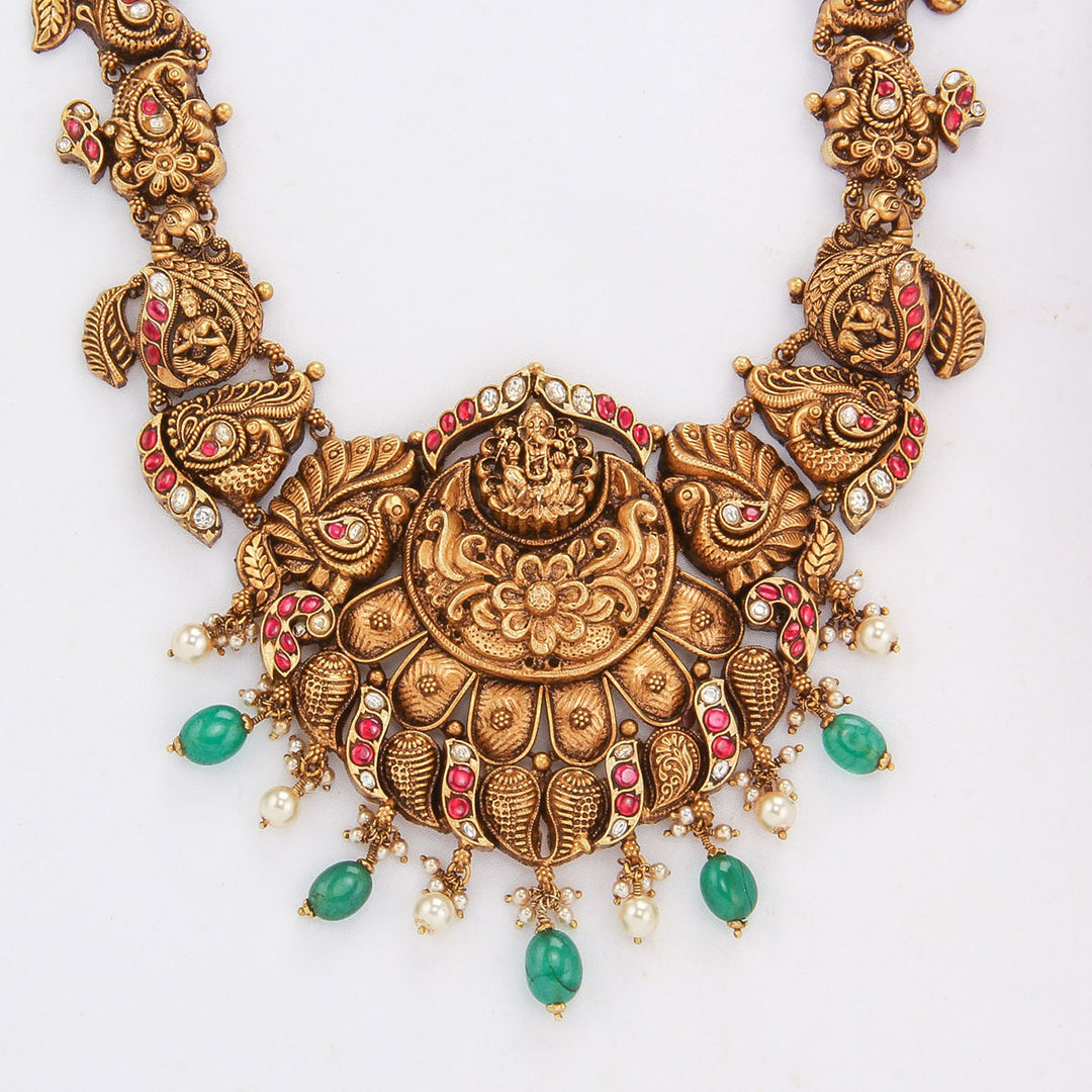 Aadhrika Nagas Long Necklace