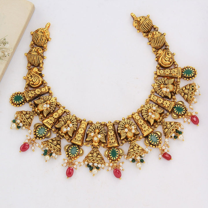 Nithika Nagas Short Necklace