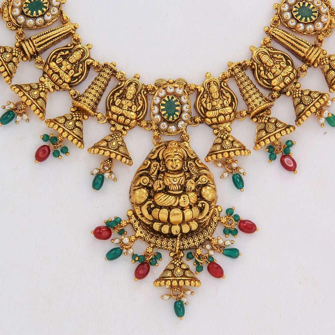 Mayurinkha Nagas Short Necklace