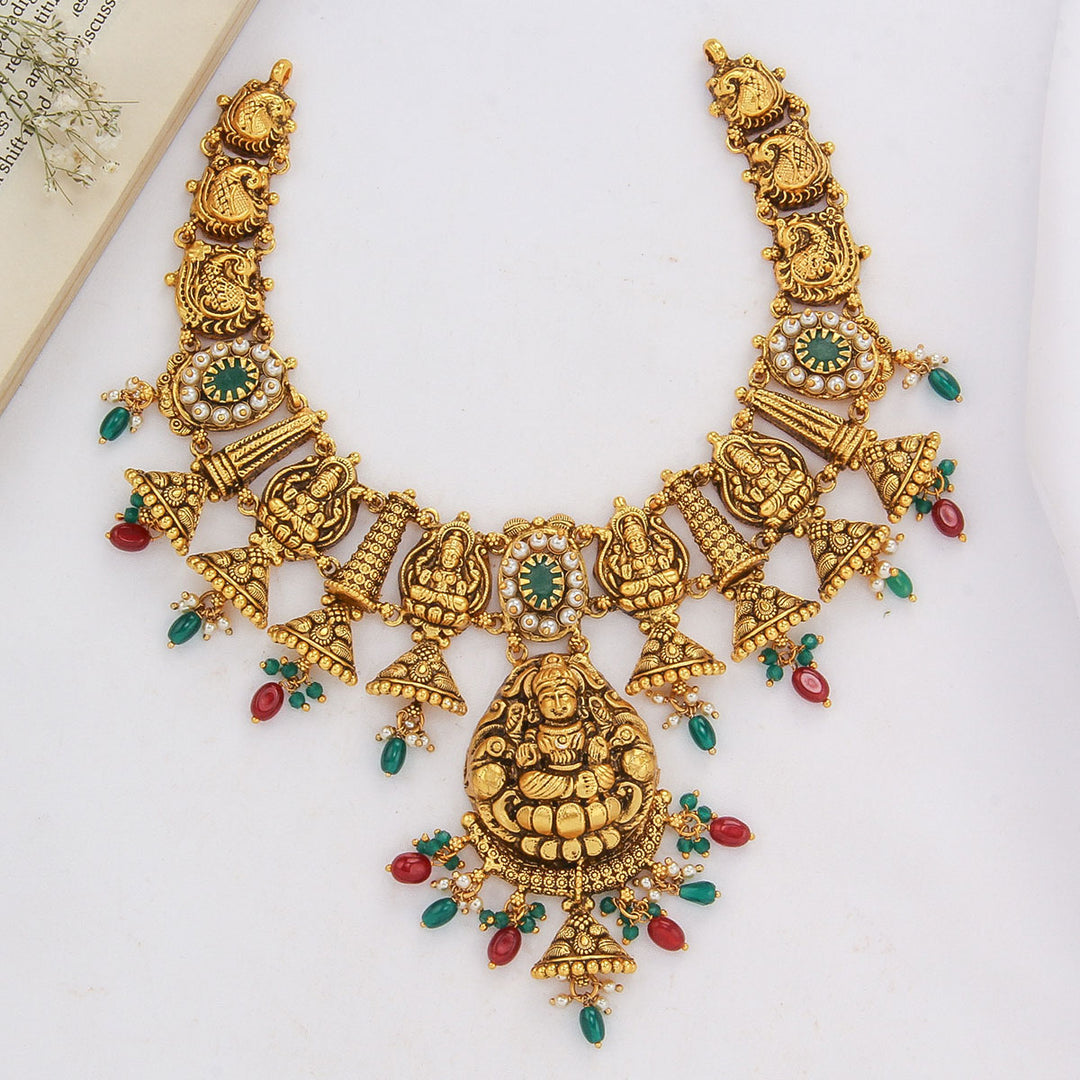 Mayurinkha Nagas Short Necklace