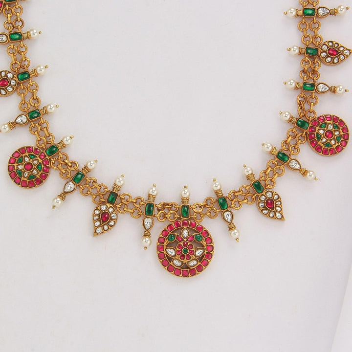 Vishaga Kundan Long Necklace