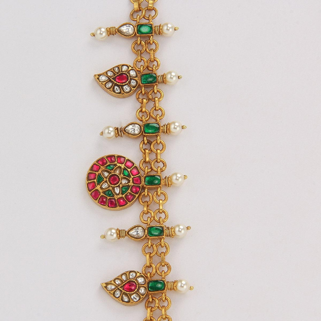 Vishaga Kundan Long Necklace