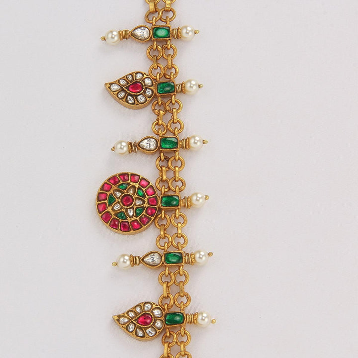 Vishaga Kundan Long Necklace