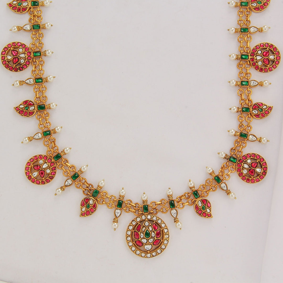 Sanchita Kundan Long Necklace