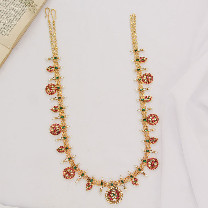 Sanchita Kundan Long Necklace
