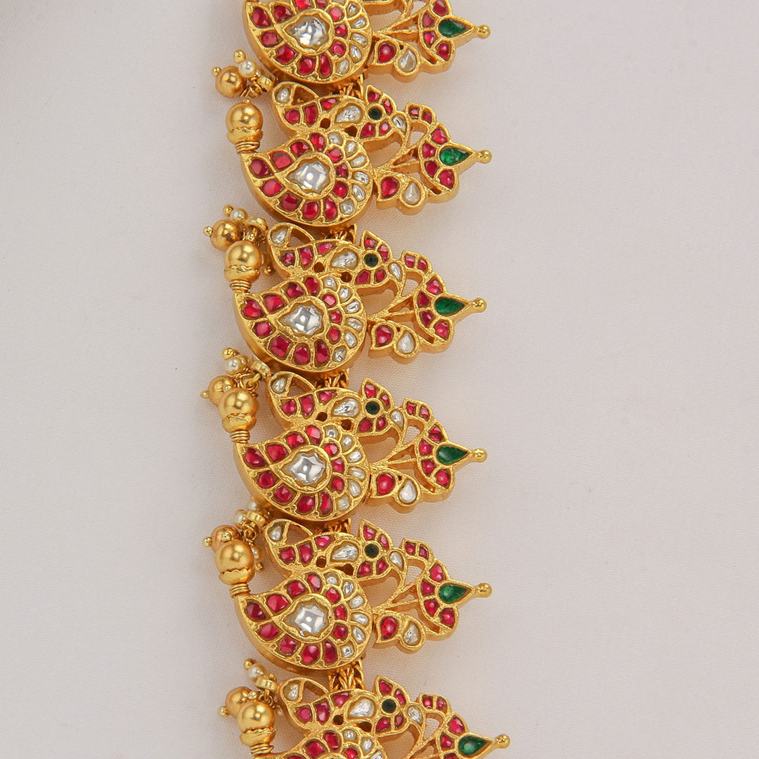 Zivika Kundan Long Necklace