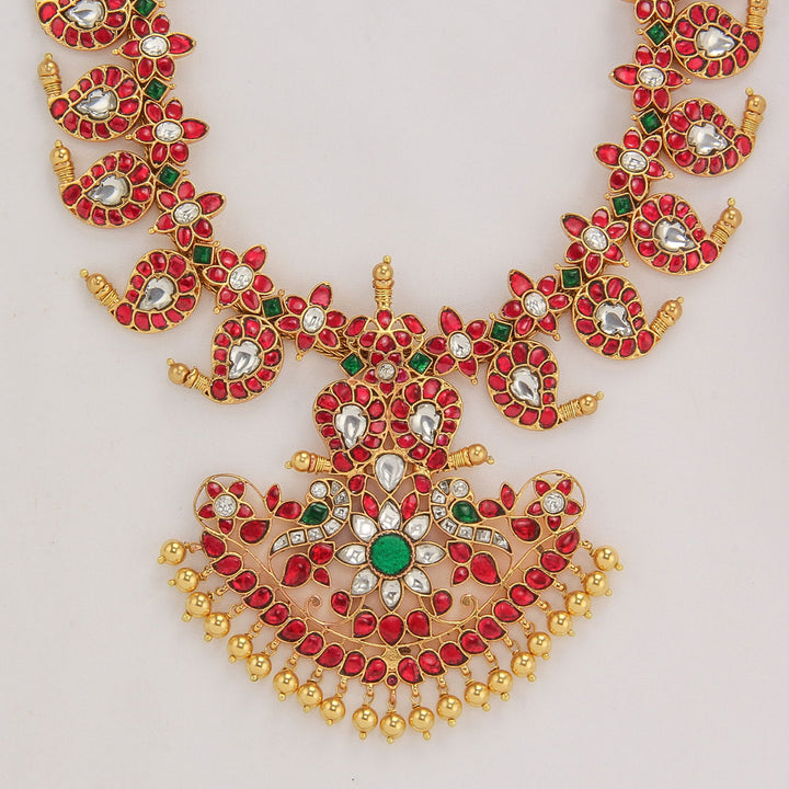 Grandeur Kundan Long Necklace