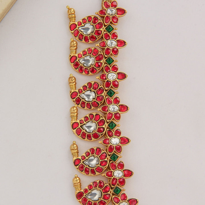 Grandeur Kundan Long Necklace