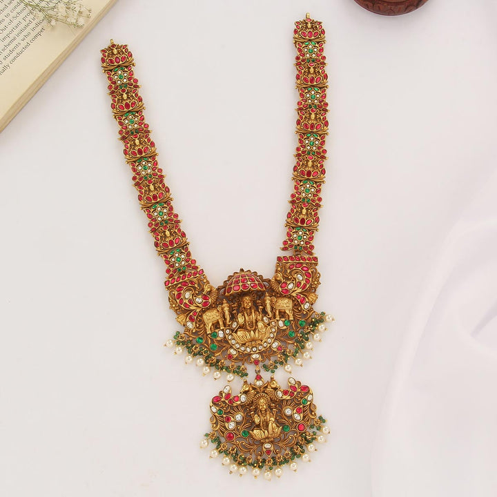 Mrinalini Kundan Long Necklace
