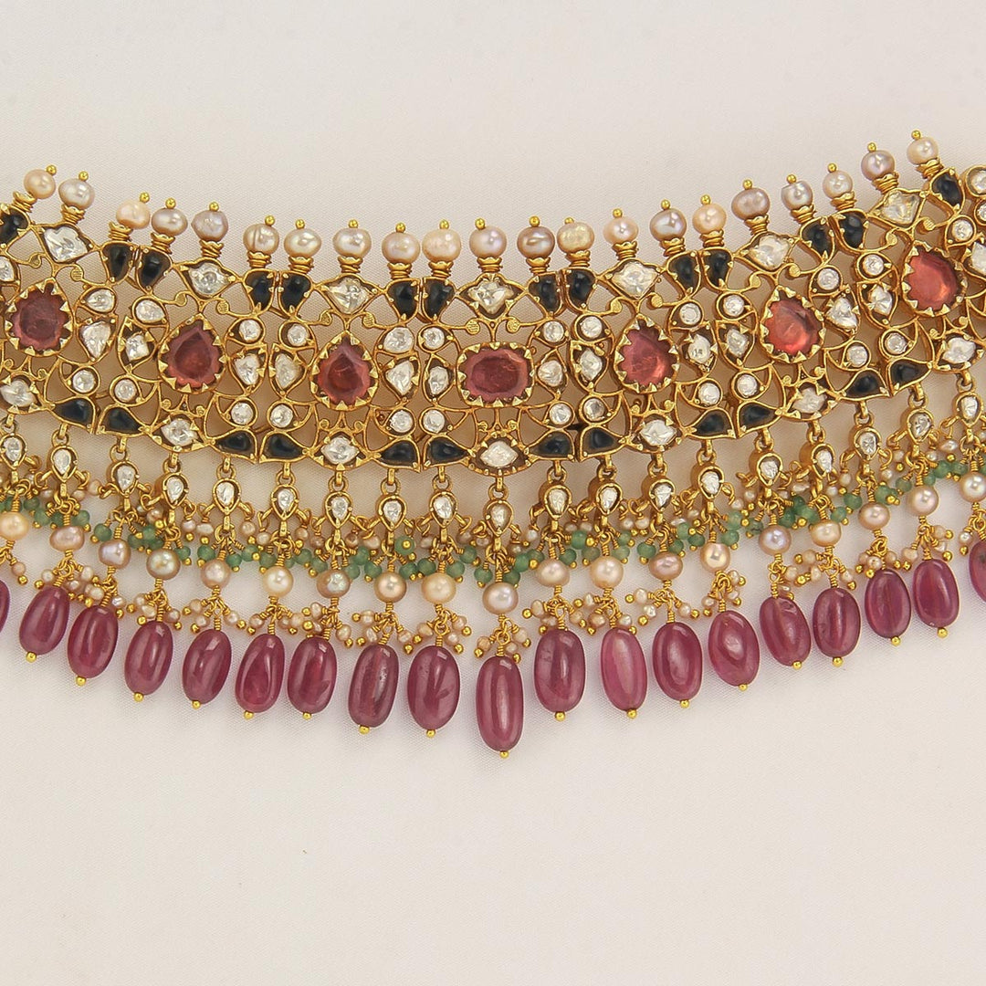 Yamika Moissanite Choker Set