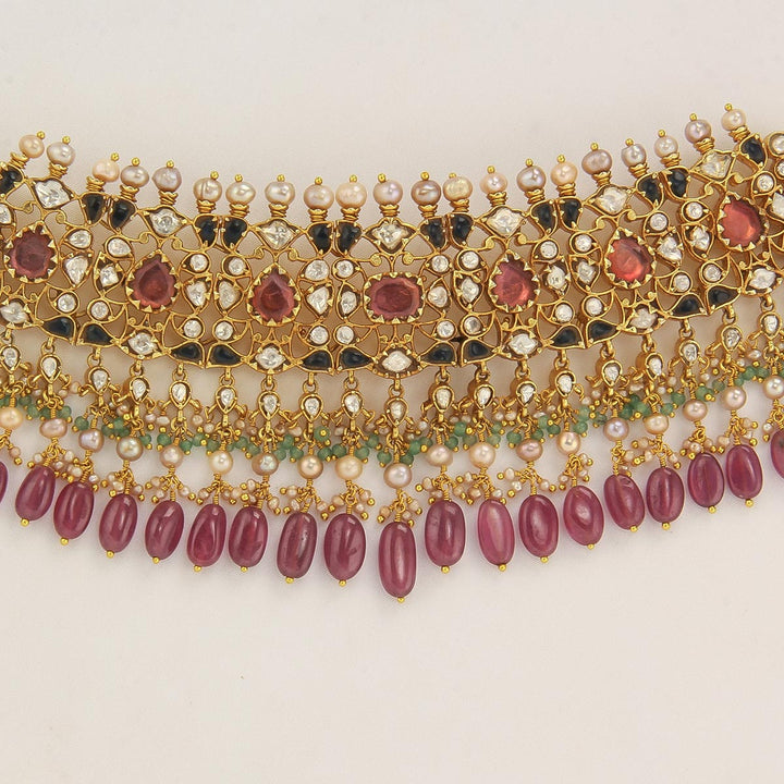 Yamika Moissanite Choker Set