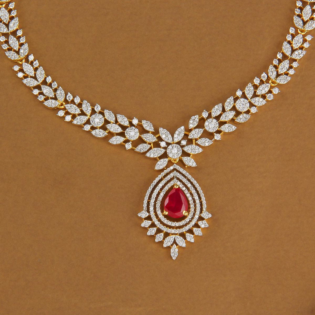 Dhivani Avikam Short Necklace Set