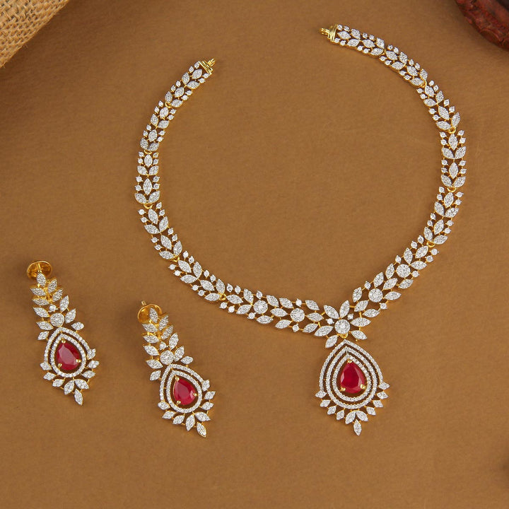 Dhivani Avikam Short Necklace Set