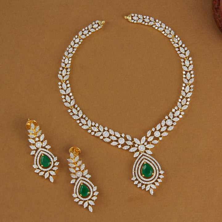 Brindha Avikam Short Necklace Set