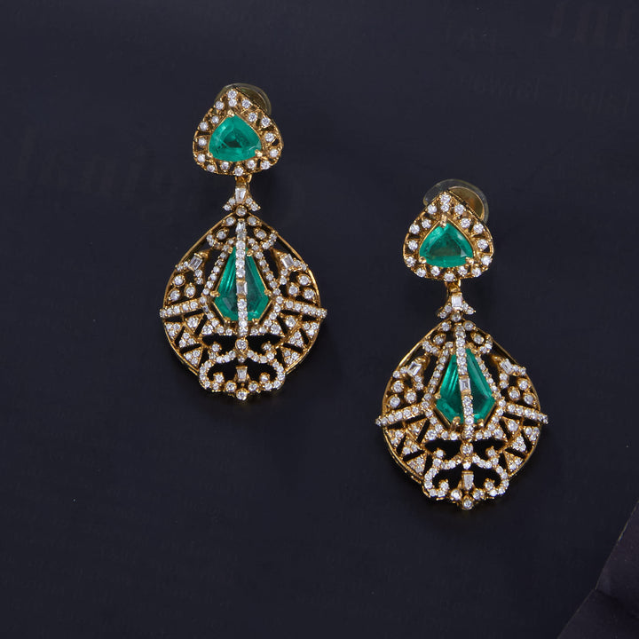 Shinning Charm Victorian Short Necklace Set