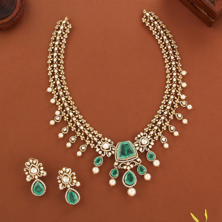 Aishwarya Victorian Long Necklace set