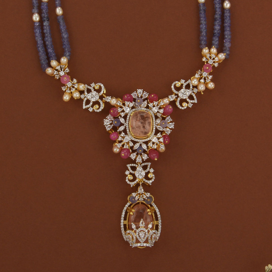 Mesmerizing Avikam Long Necklace Set